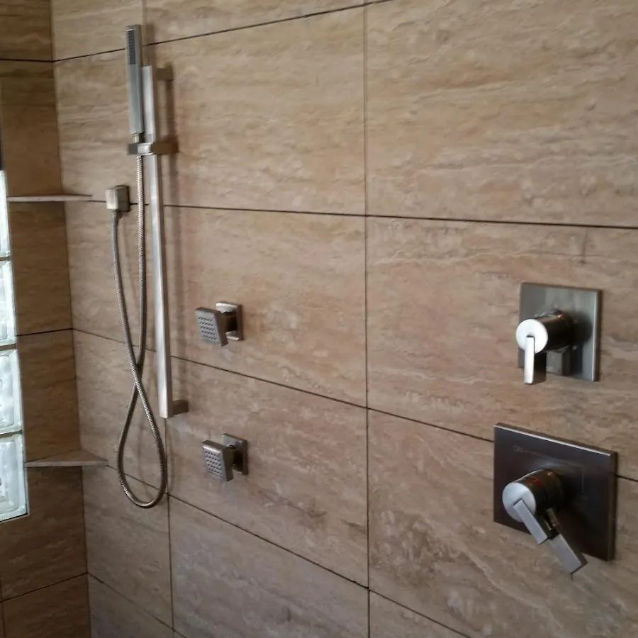 Shower fixture installation for Water Heater Replacement in Chillum